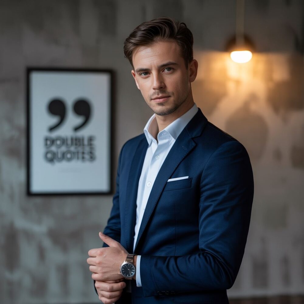 biała koszula do granatowego garnituru