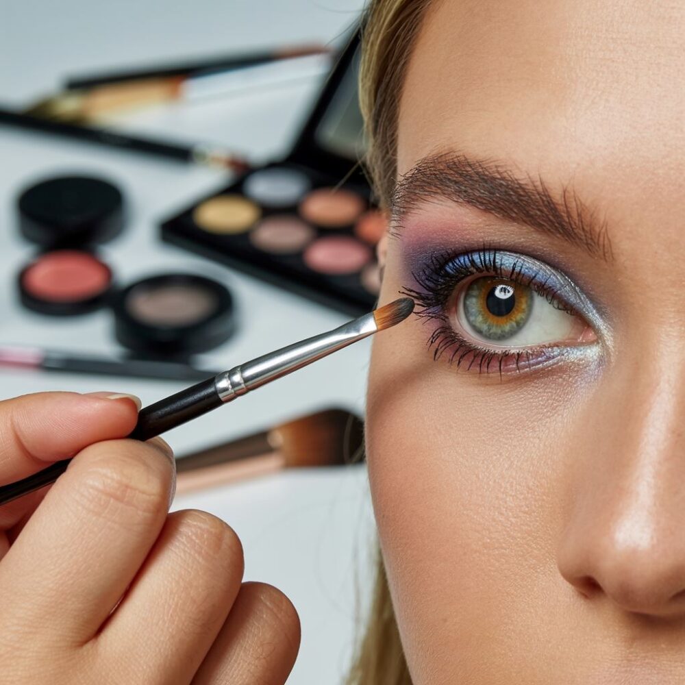 cienie do powiek aplikacja