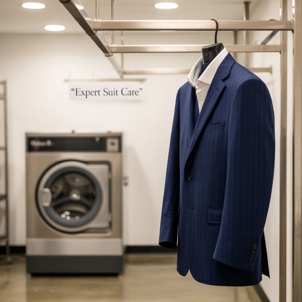 czas prania garnituru