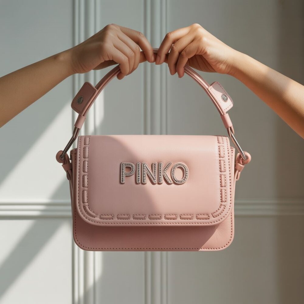 detale oryginalnej torebki Pinko