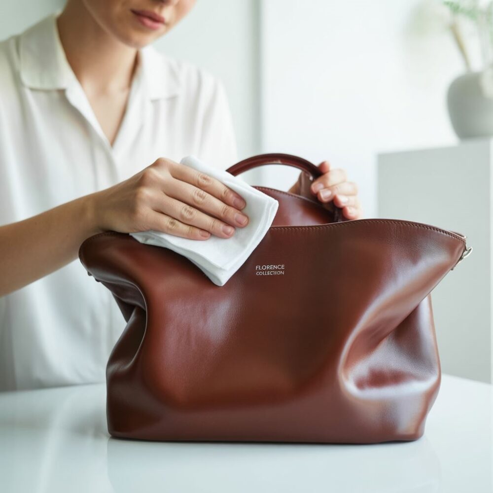 domowe sposoby na czystą torebkę