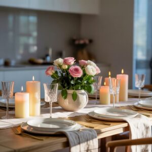 elegancka zastawa stołowa