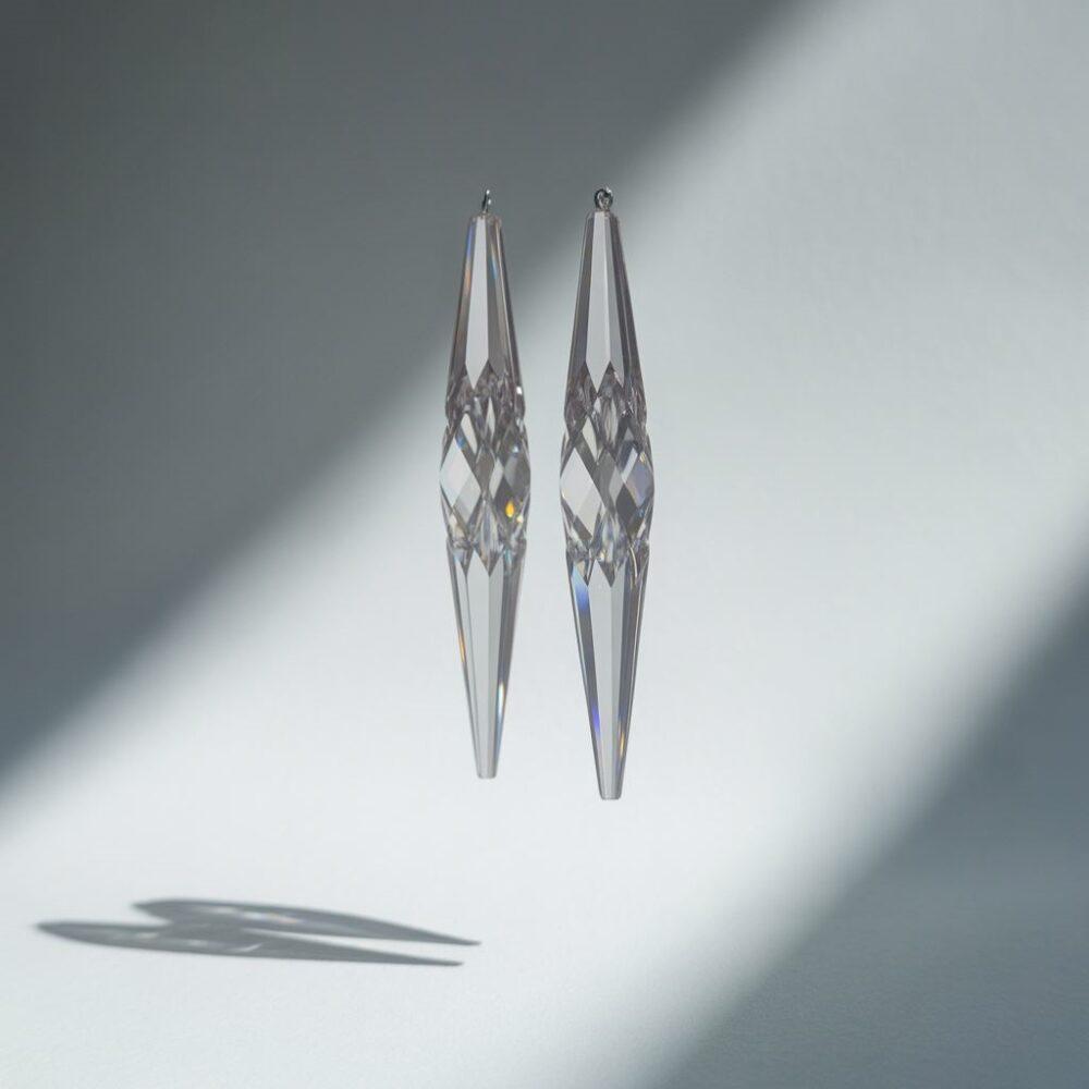 eleganckie kolczyki wiszące