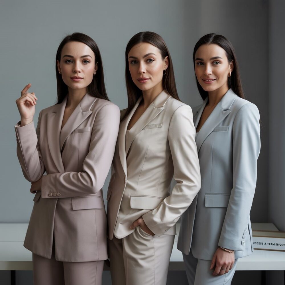 garnitur damski nowoczesny