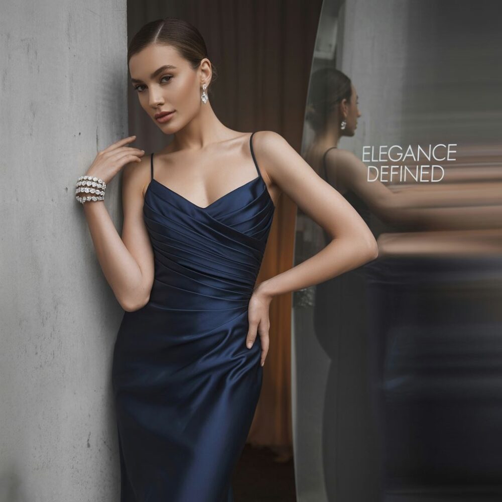 kobieta w obcisłej sukience