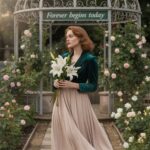 kobieta w sukience i kurtce