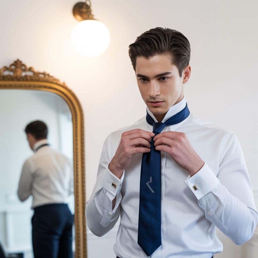 krok po kroku krawat