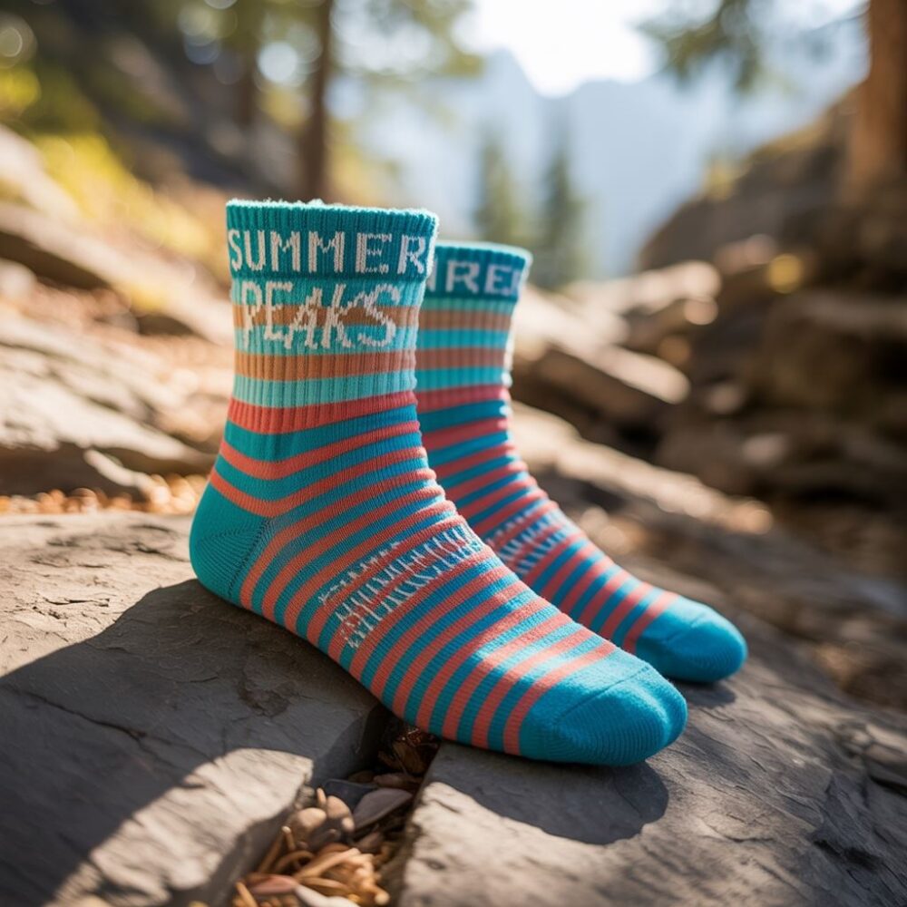 letnie skarpetki turystyczne
