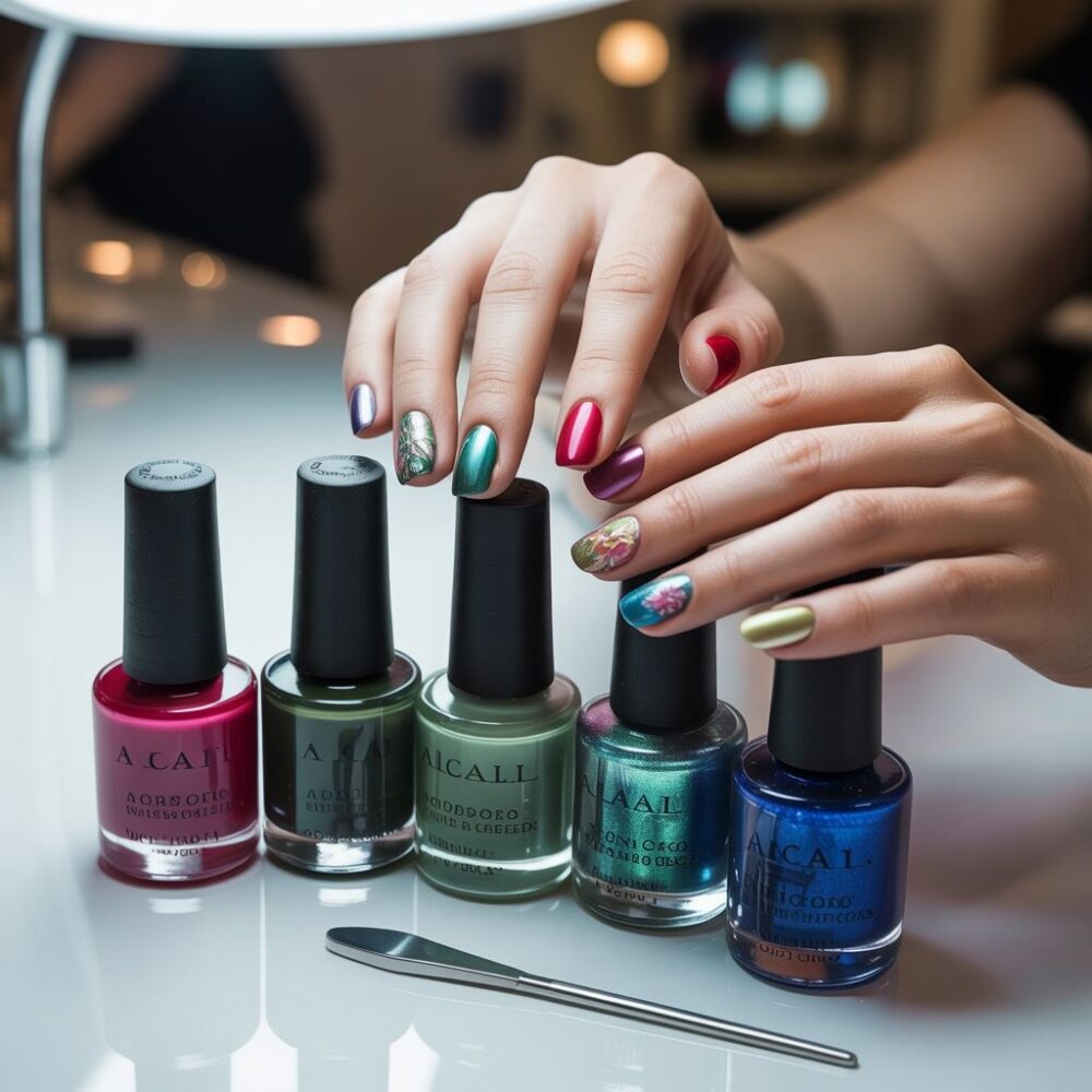 manicure akrylowy