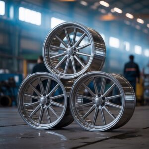 metalowe koła medyczne