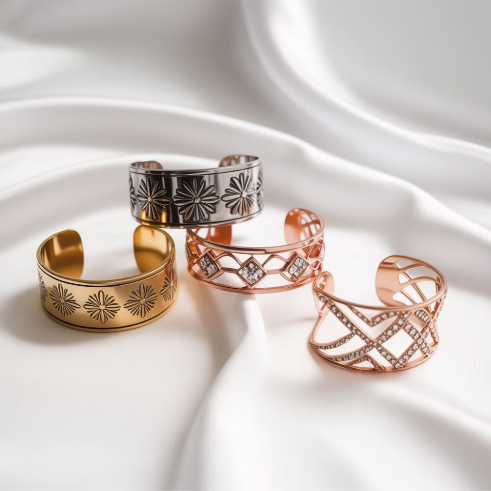 nowoczesna biżuteria na ręce