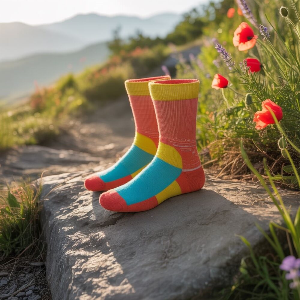 oddychające skarpetki w góry