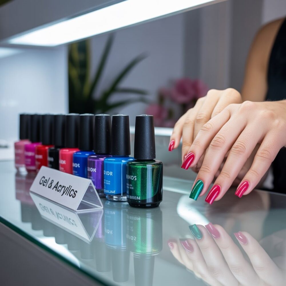 stylizacja paznokci akrylowych