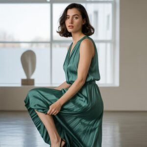 stylizacja zapobiegająca podwijaniu sukienki