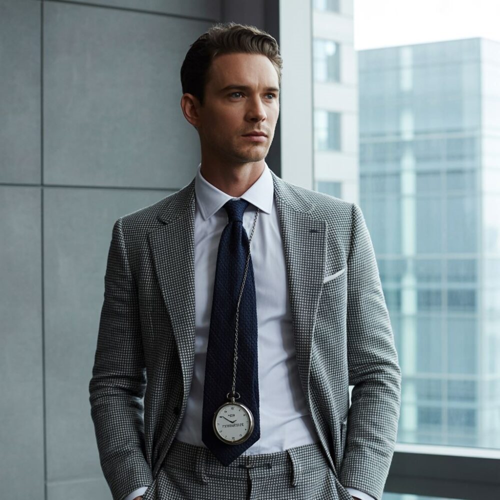 stylowy męski strój formalny