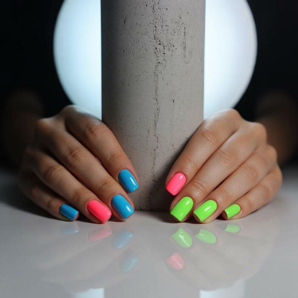 świecące lakiery do paznokci